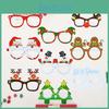 Fabulous 9pcs Christmas Glasses Party Propssanta Snowman Tree Elk