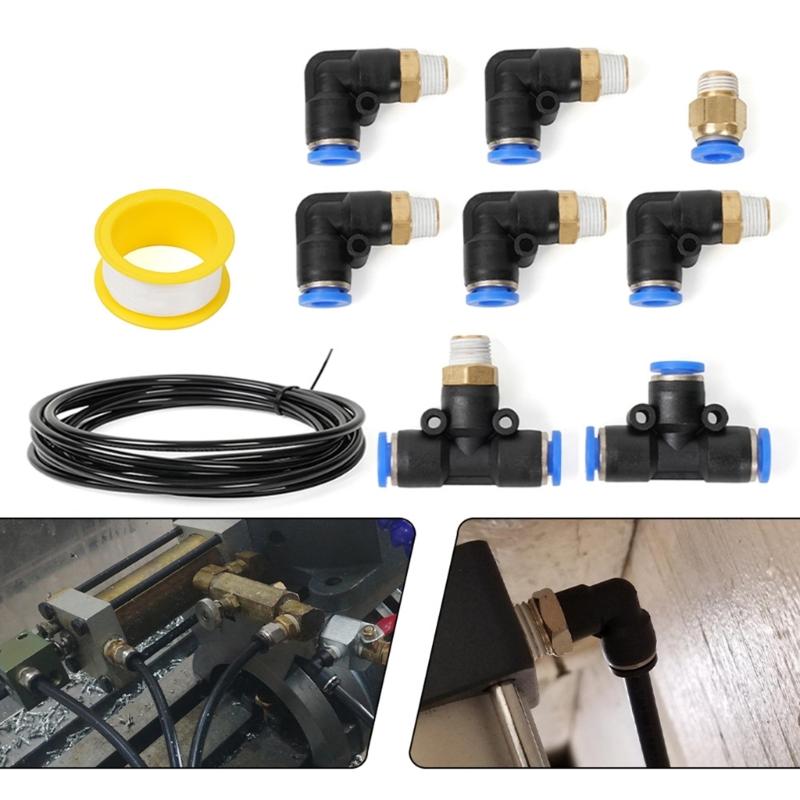 Automotive Push Lock Vacuum Connector Fitting Kit For Turbos Wastegate, Solenoid