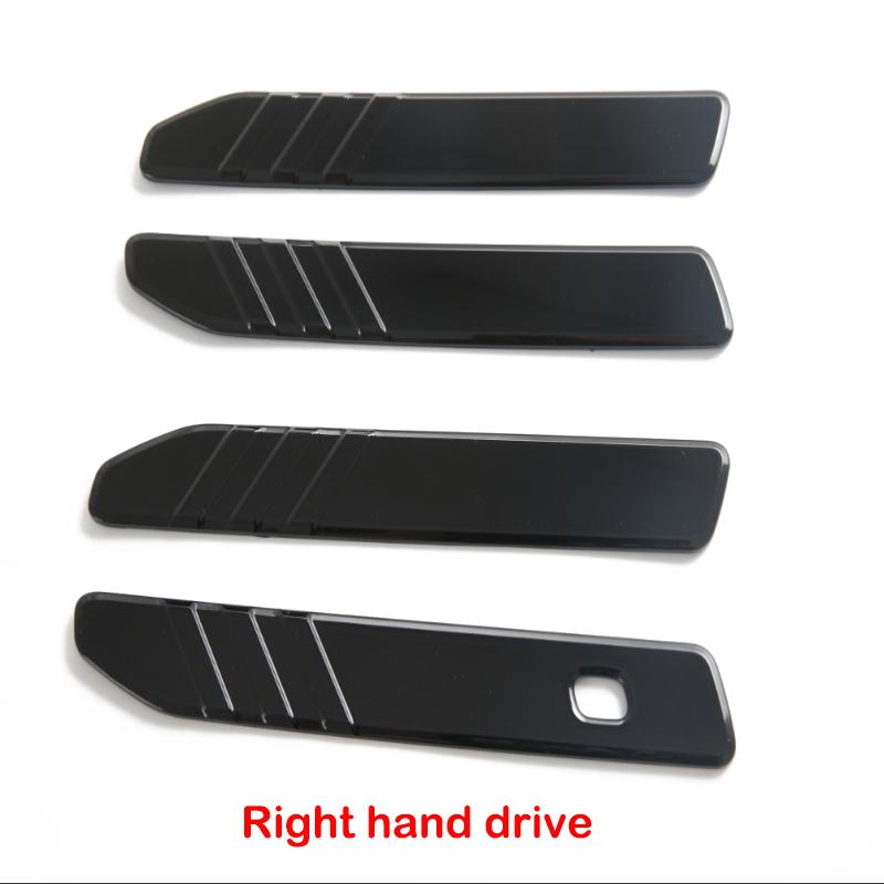For Chery JAECOO J7 2024 2025 LHD RHD ABS Carbon Fiber Side Door Handle & Bowl Cover Trim Car Exterior Accessories