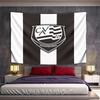 CAV Votuporanga Shield Tapestry Wall Hanging Brazilian Soccer Emblem Decor for Bedroom Man Cave Sports Room Gift