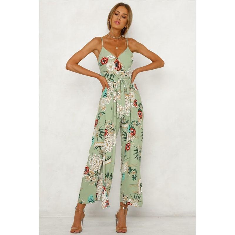 Premium Quality New Women's Floral Playsuit Bodycon Party Jumpsuit And Romper Trousers For Effortless Style