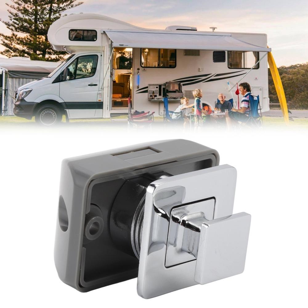 Zinc Alloy Cabinet Door Lock Square Shape Drawer Knob Lock Security Cabinet Latch Drawer