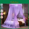 Mosquito New Ceiling 2022 Dome Net Fresh Encryption Net Yarn Princess Wind Free Installation Floor Ceiling Mosquito Net