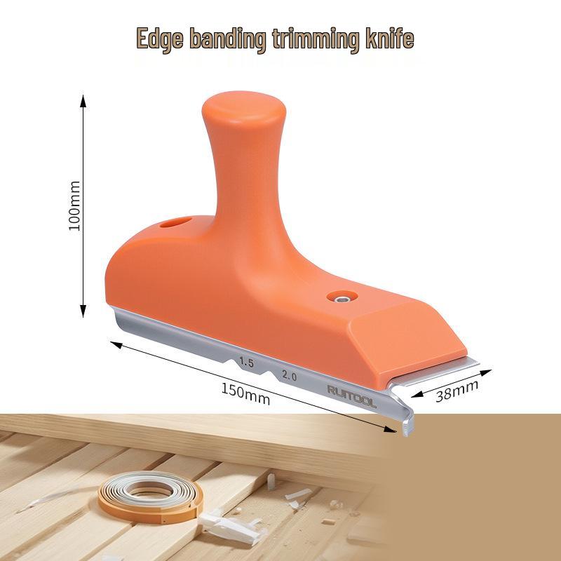 Edge Banding Trimmer & Chamfering Planer for Straight, Round, and Irregular Woodworking Angles