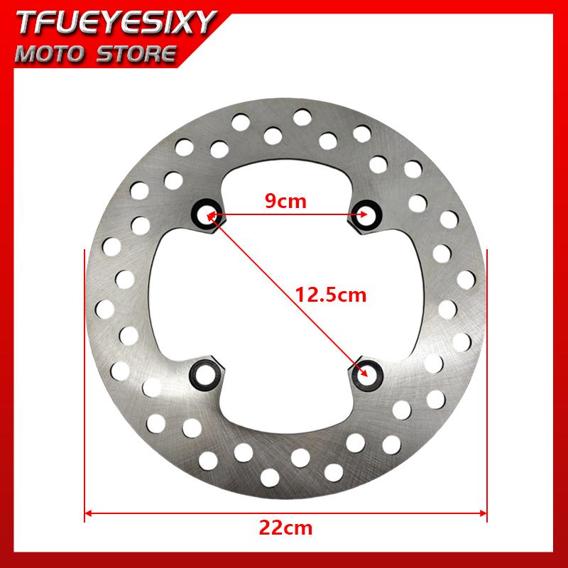 Motorcycle Rear Rotor Brake Disc For Honda 125cc CBR 125R XLV Varadero 125 250cc XR 250 400cc TRX400X TRX400EX XR400 600cc XR600