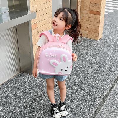 Kindergarten Girl Cute Backpack EVA Eggshell Bag Bunny Foreign Style Trendy Snack Small Schoolbag