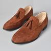Fang Hee Autumn Casual Shoes  Business Formal Shoes One Step Stepping Tassel Lefu Shoes Large Men's Shoes