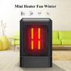 500W 220V Portable Electric Mini Fan Space Heater Winter Warm Home Office Desk Air Conditioner Heating For Baby Shower