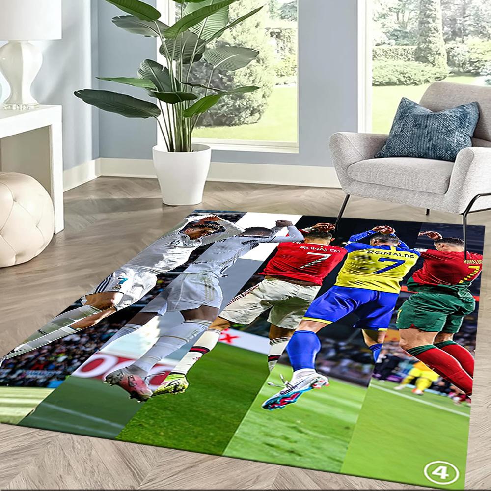 Cristiano Ronaldo Area Rug Perfect For Living Rooms Entryway Game Room Foyer Antislip Rug Anime Office Decor Perfect Birthdaychristmas Gift Idea