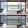 Pegatina de Cristal Bloqueadora de Sol con Protección UV Película Tintada para Ventanas Anti Miradas Indiscretas Aislamiento del Hogar