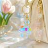 Colorful Mushroom Keychain Ornaments Bag Hanging Pendant Exquisite Mushroom Pendant Accessory