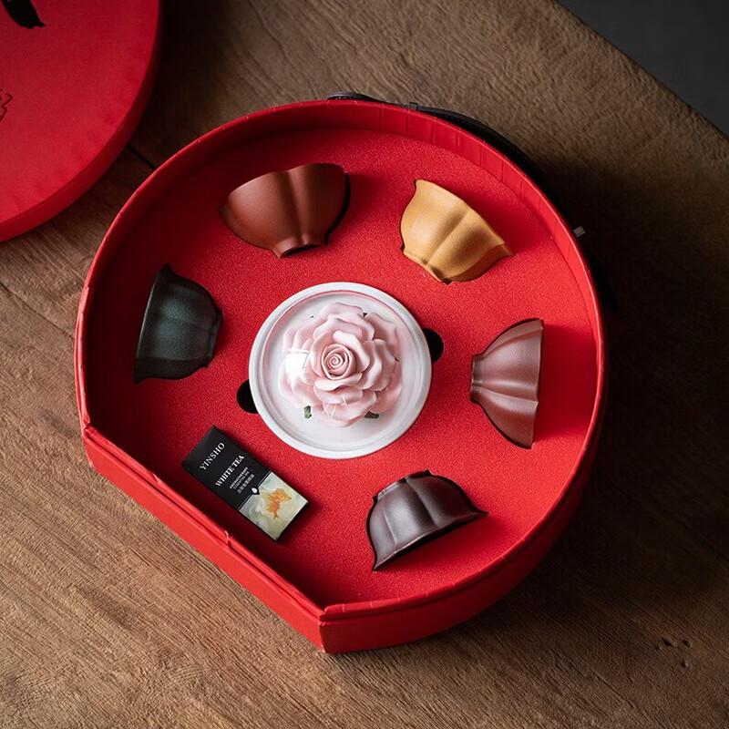 Forbidden City Five Blessings Zisha Tea Gift Set