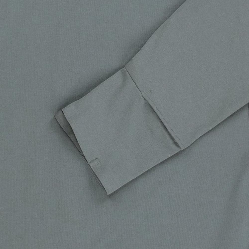 The North Face White Label Speed On lOng Sleeve Round Tee Gray Nt7tr53k