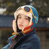Women'S Winter Bomber Hat - Thickened Plush Lining Cold-Proof & Warm For Cycling & Daily Wear New Keep Warm Beanie
