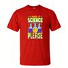 A Mounisext Of Science Please Summer Unisex Cotton Crew Neck Tshirts Cartoon Lab Glassware Print Funny Chemistry Nerd Holiday Apparel