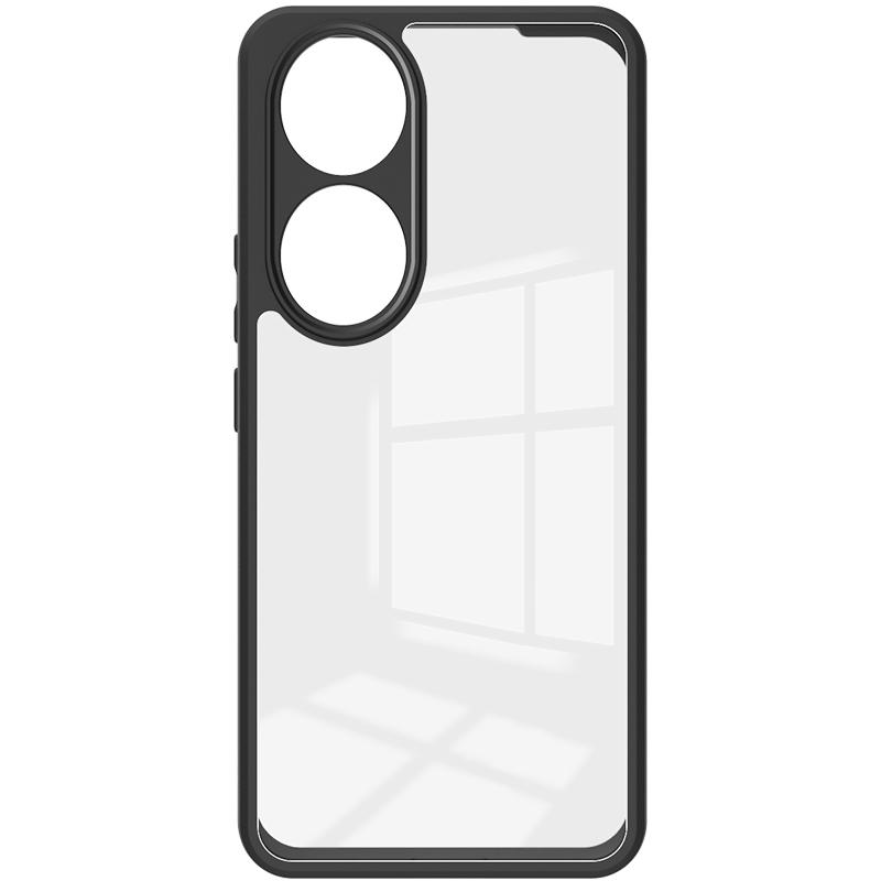 

IMAK UX-9A Series for Honor 90 Case PC+TPU Anti-drop Transparent Phone Cover A