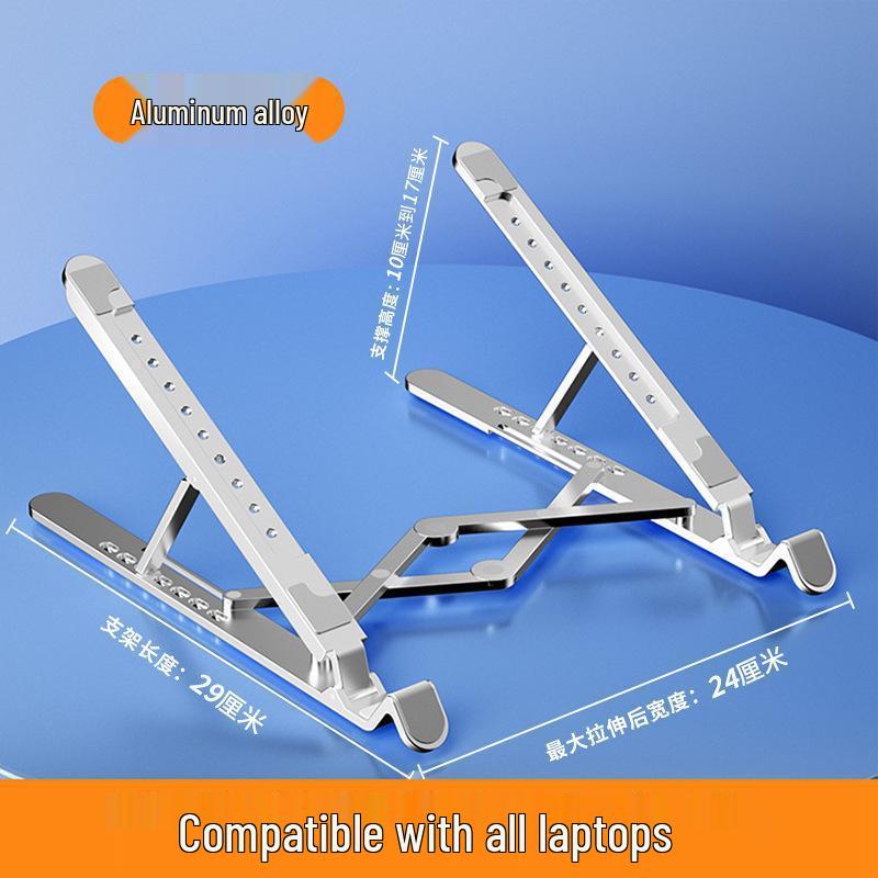 

Portable RGB Aluminum Laptop Cooler Stand