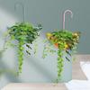 Metallparaply Hängande Planterare Paraplyformad Räcke Blomkruka Gårdsväggmonterad Planterare för Trädgård uteplats Veranda Fönsterbräda Dekor