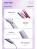 French Egg Roll Curling Iron: Water Wave & Big Curl Crimper with Negative Ion Technology