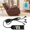6 Key Electric Lift Hand Controllers Three Control Adjustable Height Angles Motorized Lift Remote ABS for Sofa Recliner