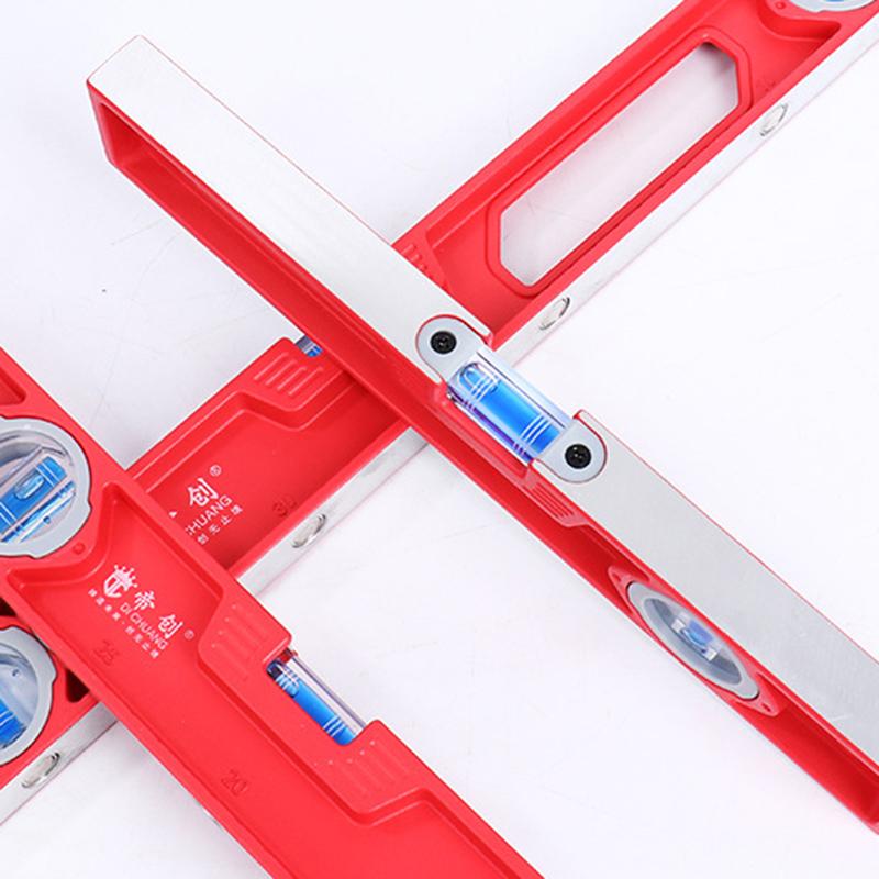 Bubble Horizontal Ruler High Precision Level Ruler Woodworker Building Magnetic Balance Spirit Level Portable Measuring Tools