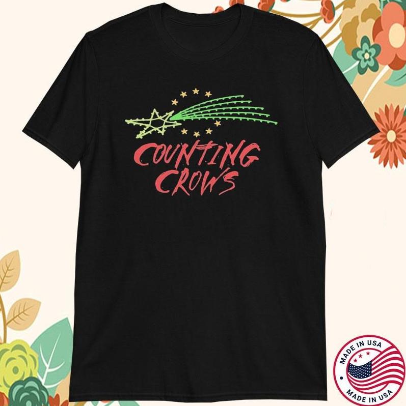 Counting Crows Shooting Star T-shirt, Size S-4XL
