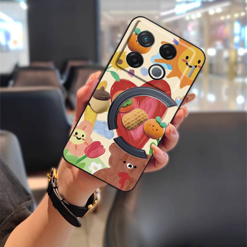 Vodotěsné ochranné pouzdro na telefon pro infinix GT 20 Pro/X6871 Plně obepínající Módní design Měkké pouzdro Kreslený Silikon Zvířata