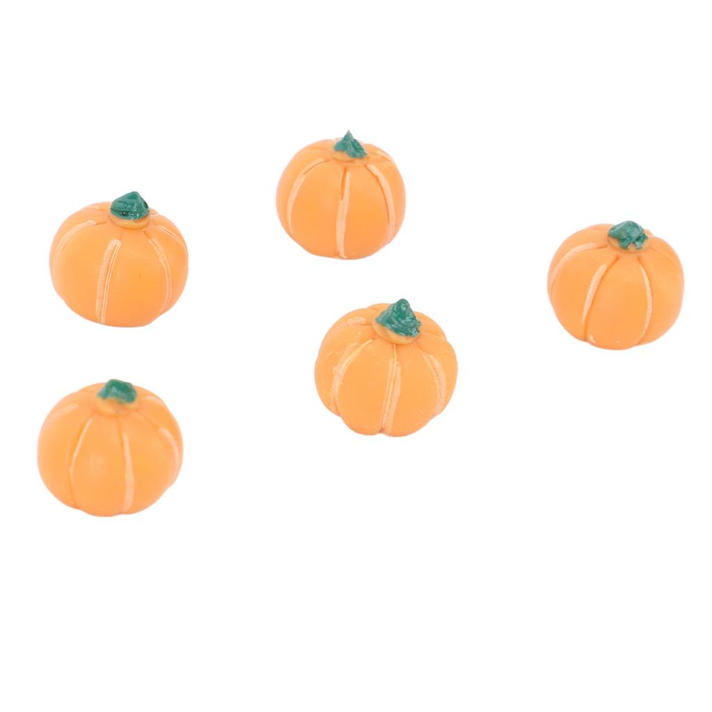 20Pcs Dollhouse Pumpkin Model Plastic Doll House Food Pumpkin Model for Kids Children