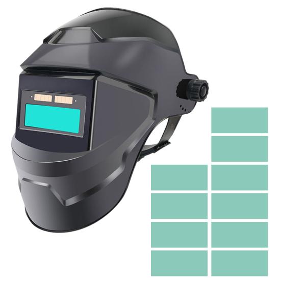 Auto Darkening Welding Helmet Blue Light Blocking Large Viewing Welding