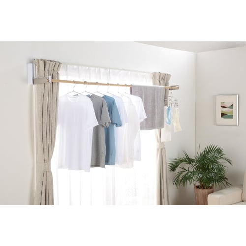 Foldable, Wall-mounted Indoor Clothes Drying Bracket by Kawaki Hardware, Made with Acrylonitrile Butadiene Styrene (ABS), New Type, Single-size.