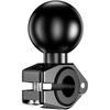 1 Inch Ball Head Mount Adapter Motorcycle Bicycle Clip Clamp Rearview Mirror 25mm/17mm Ball Bracket Holder Mounts Accessories
