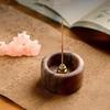 Handmade Wooden Incense Holder Retro Incense Base Multi-functional Mosquito Incense Holder  Yoga
