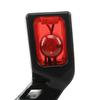 Lot de 2 feux de position latéraux LED 12V / 24V Fixation au châssis pour camions et camions bennes - Rouge/Blanc/Orange