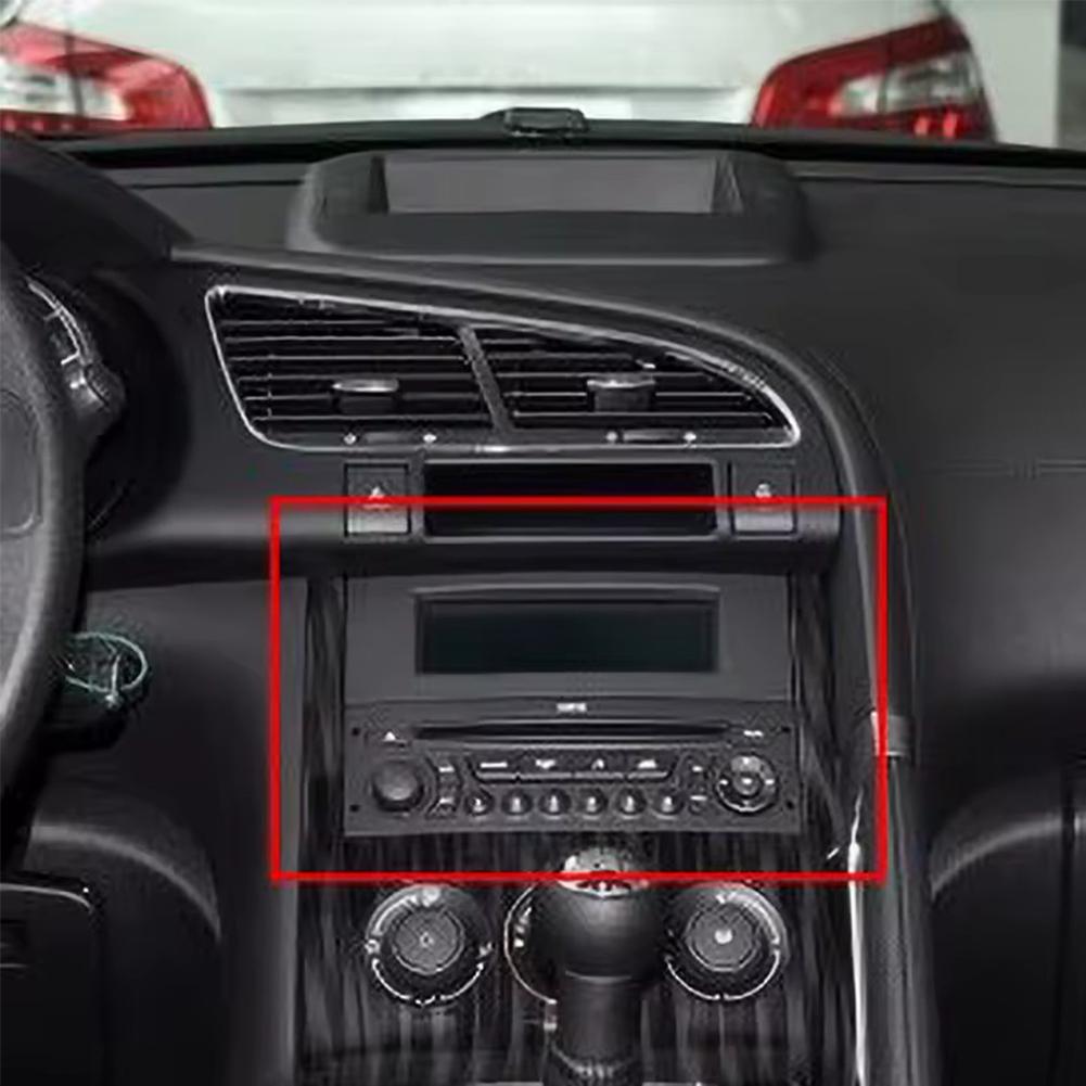 For Citroen C4 RD3 For Peugeot 207 Car Radio Multi-function C-Screen Shell Case Fixed Frame CD Player Screen Replacement H G5F6