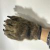 Cosplay Costume Werewolf Claw Gloves for Women Plush Beast Claw Gloves Halloween Party Anime Props RolePlay Hand Warmers