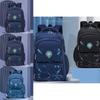 Trendy Korean Style Casual Children's Backpack For Grade 1 To 6 Lightweight Nylon School Bag
