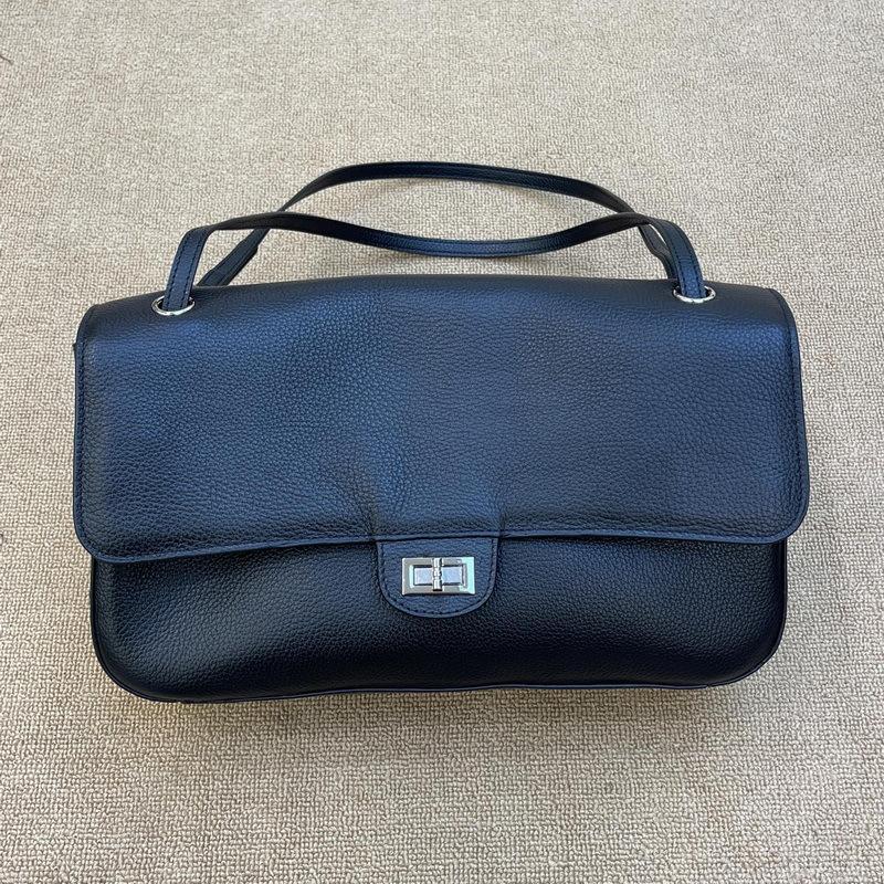 New leather women s bag first layer cowhide premium messenger bag official messenger bag simple and versatile