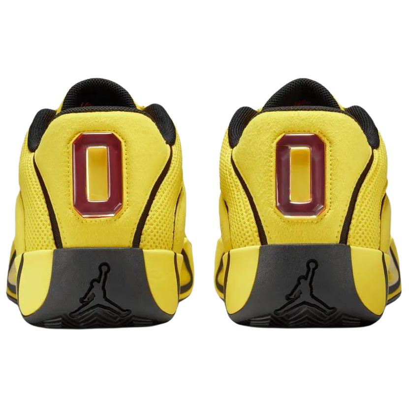 Jordan Tatum 4 Support Rebound Scarpe da Basket Uomo Giallo Nero HQ4613-700