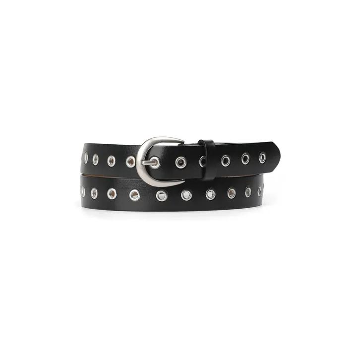 Polished Eyelet Belt [2 Colors]