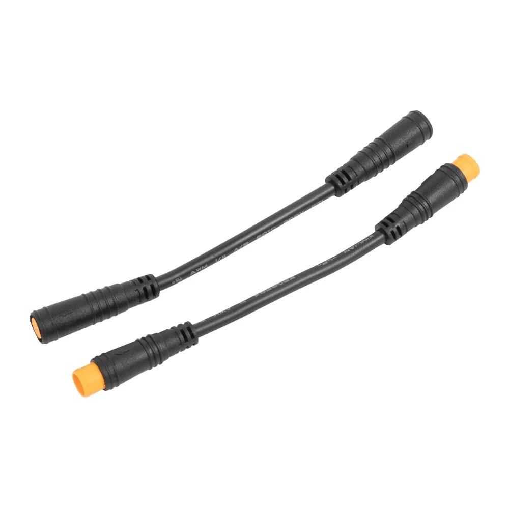 3 Pin Sensor Thumb Throttle Cables Universal For Electric Bicycle Electric Scooter Female-Female Waterproof Connectors Accessory