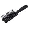 Detangling Hair Brush ABS Anti Static Non Slip Vented Massage Hair Brush with Hanging Hole for Hair CareBlack