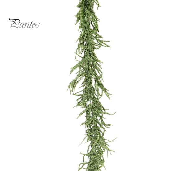 

1 шт/2 шт искусственная гирлянда из норфолкской сосны 6 футов реалистичный венок из искусственных сосновых иголок рождественская гирлянда из зелени для украшения каминного стола в помещении 1pc