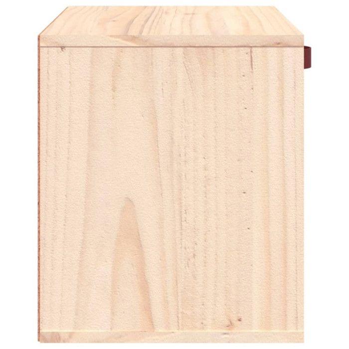 VidaXL Wall Cabinet 40x30x35 Cm Solid Pine Wood 818345
