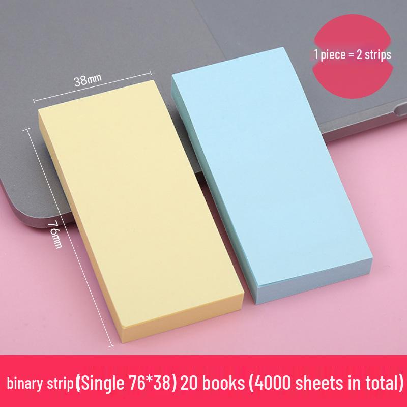 Sticky Notes Memo Pads - Full Adhesive Stickers for Students