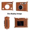 Solid Color Silicone Protective Cover for Fujifilm Instax Mini EVO Instant Camera Case Accessories Soft Shell Leather Protector