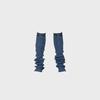 (ESSENTIAL) SHISHI KNIT LACE LEG WARMER aaa344w(BLUE)