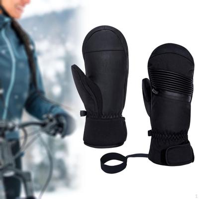 1 Paar wasserdichte Handschuhe für Ski- und Schneeaktivitäten