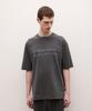Jilseutyueoteunyuyogmaen The New Rough Graphic T-Shirt - Charcoal Gray (Jnts6B403Cg)
