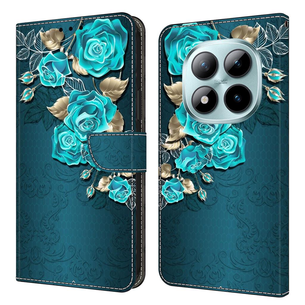 Wallet Case For Xiaomi Poco M8 5G/Redmi Note 15 5G (Global)/15 4G (Global) Magnetic Clasp 3D Pattern Leather Phone Cover