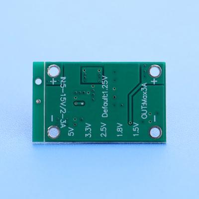 Dc Step Down Power Converter Board 5-16V To 1.25V 1.5V 1.8V 2.5V 3.3V 5V 3A